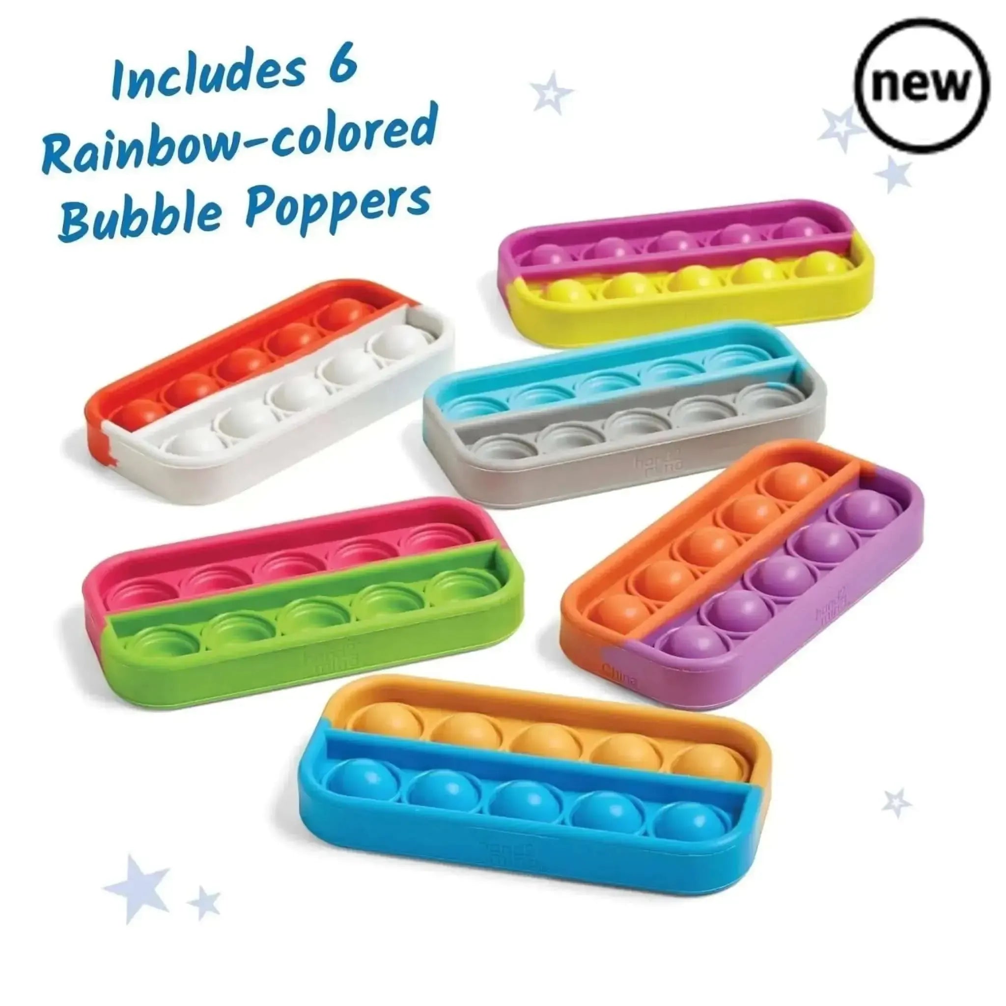 Ten-Frame Sensory Bubble Poppers-Ten-Frame Sensory Bubble Poppers