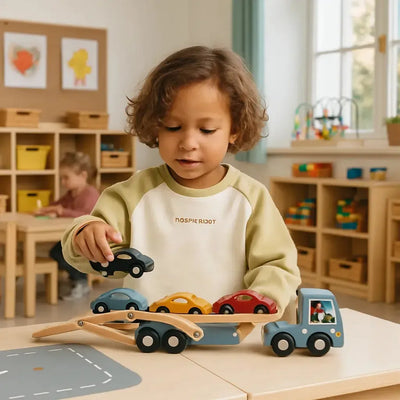 Tender Leaf Toys Car Transporter-Tender Leaf Toys Car Transporter