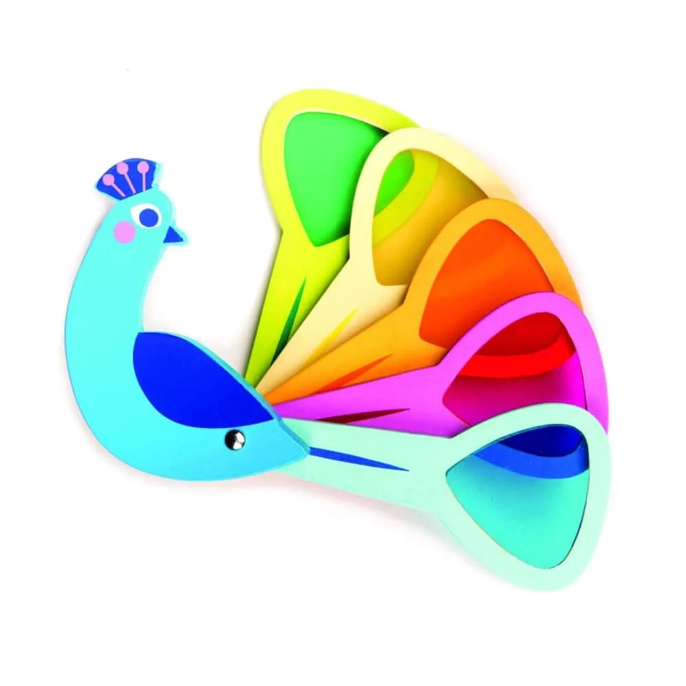 Tender Leaf Toys Peacock Colours-Tender Leaf Toys Peacock Colours