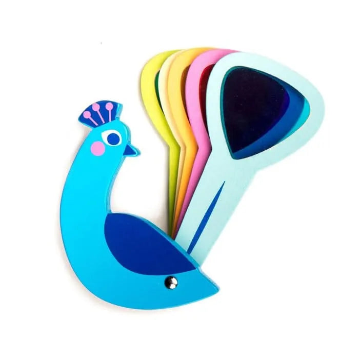Tender Leaf Toys Peacock Colours-Tender Leaf Toys Peacock Colours