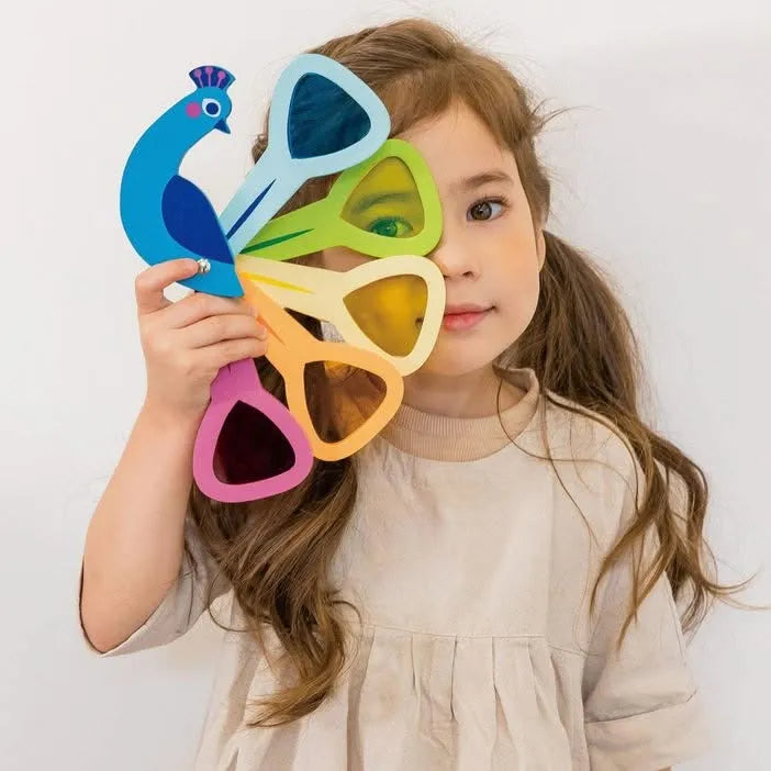 Tender Leaf Toys Peacock Colours-Tender Leaf Toys Peacock Colours