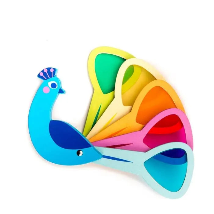 Tender Leaf Toys Peacock Colours-Tender Leaf Toys Peacock Colours