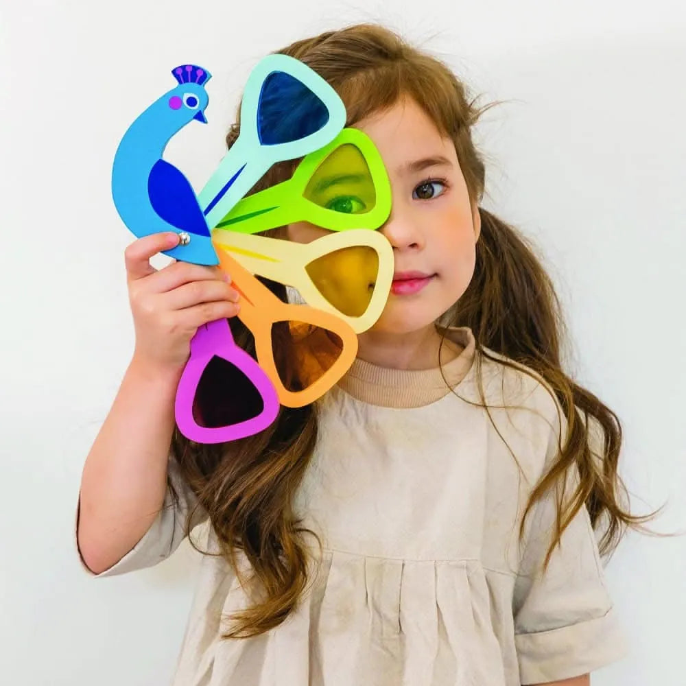 Tender Leaf Toys Peacock Colours-Tender Leaf Toys Peacock Colours