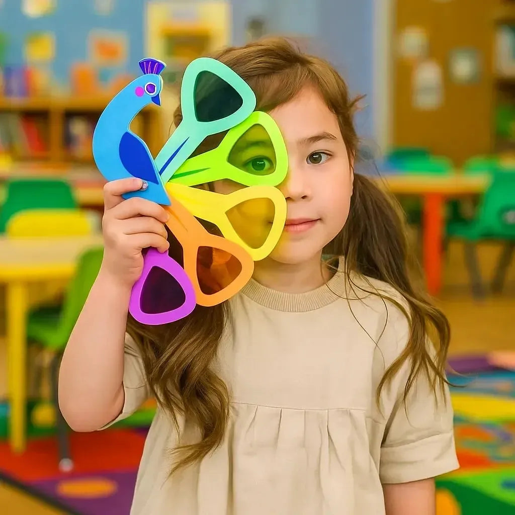 Tender Leaf Toys Peacock Colours-Tender Leaf Toys Peacock Colours