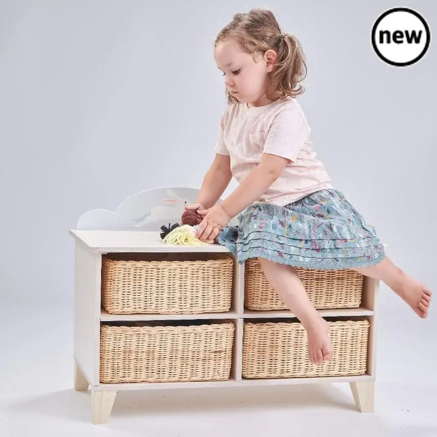 Tenderleaf Toys Bunny Storage Unit-Tenderleaf Toys Bunny Storage Unit