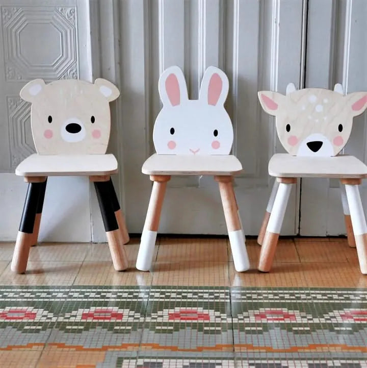 Tenderleaf Toys Wooden Forest Deer Chair-Tenderleaf Toys Wooden Forest Deer Chair