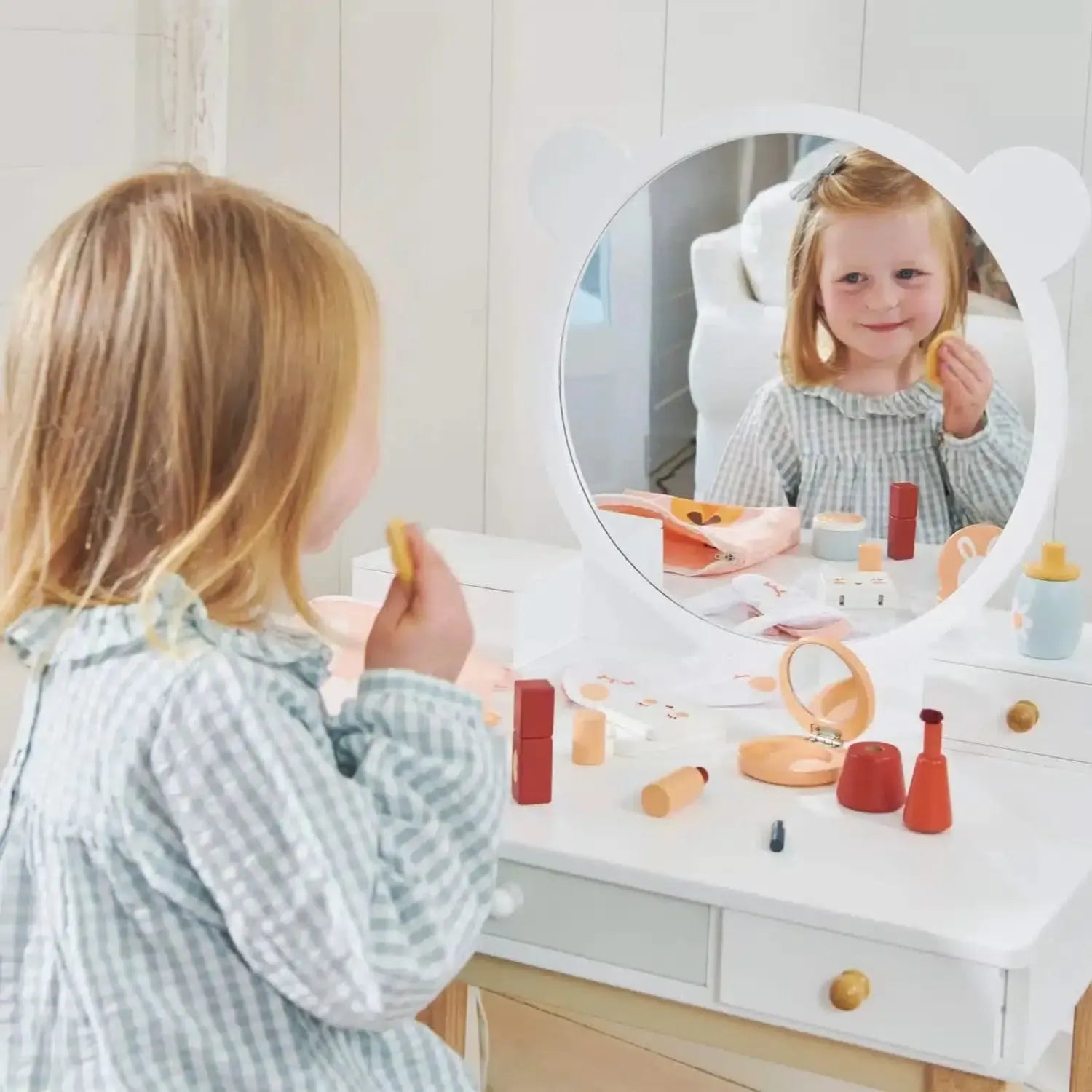 Tenderleaf Toys Wooden Forest Dressing Table-Tenderleaf Toys Wooden Forest Dressing Table