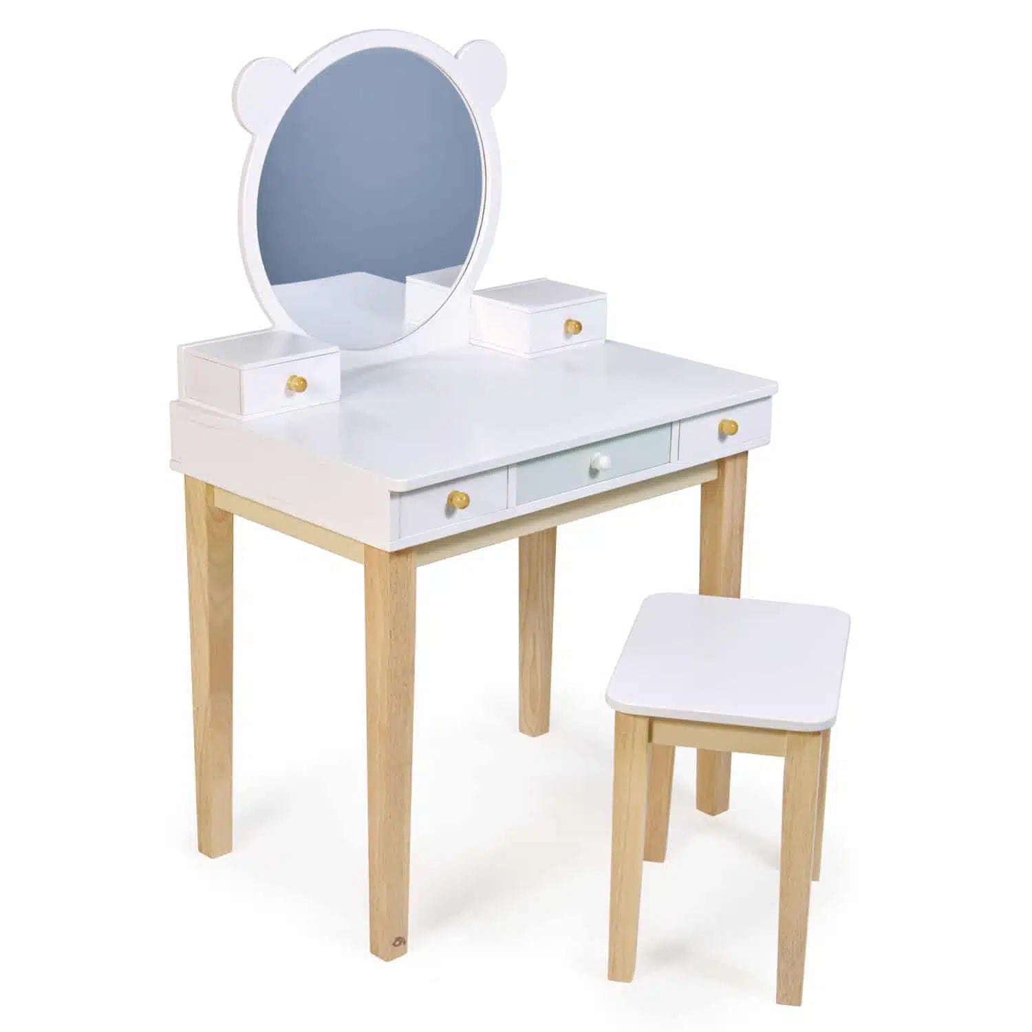 Tenderleaf Toys Wooden Forest Dressing Table-Tenderleaf Toys Wooden Forest Dressing Table