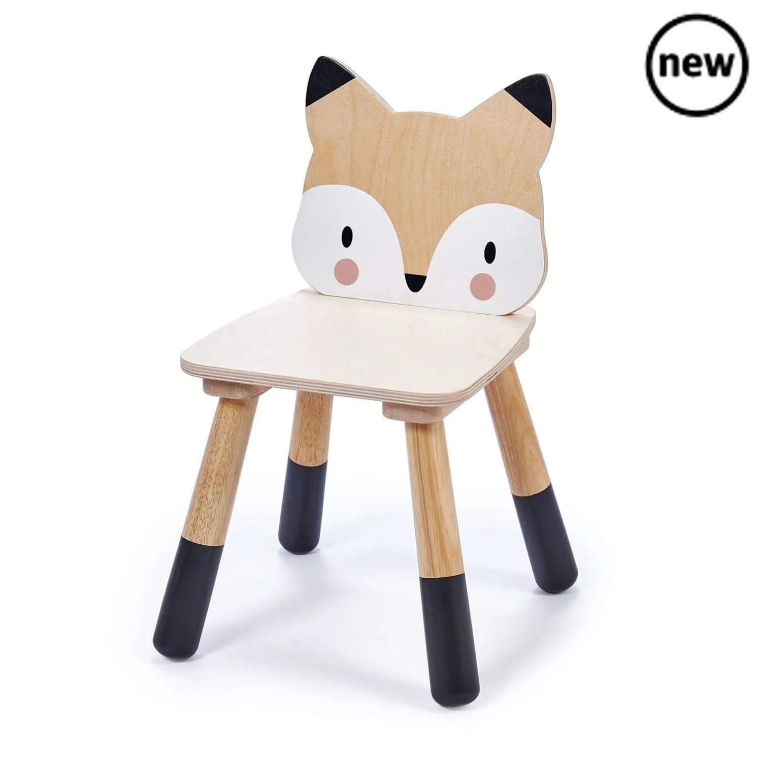 Tenderleaf Toys Wooden Forest Fox Chair-Tenderleaf Toys Wooden Forest Fox Chair