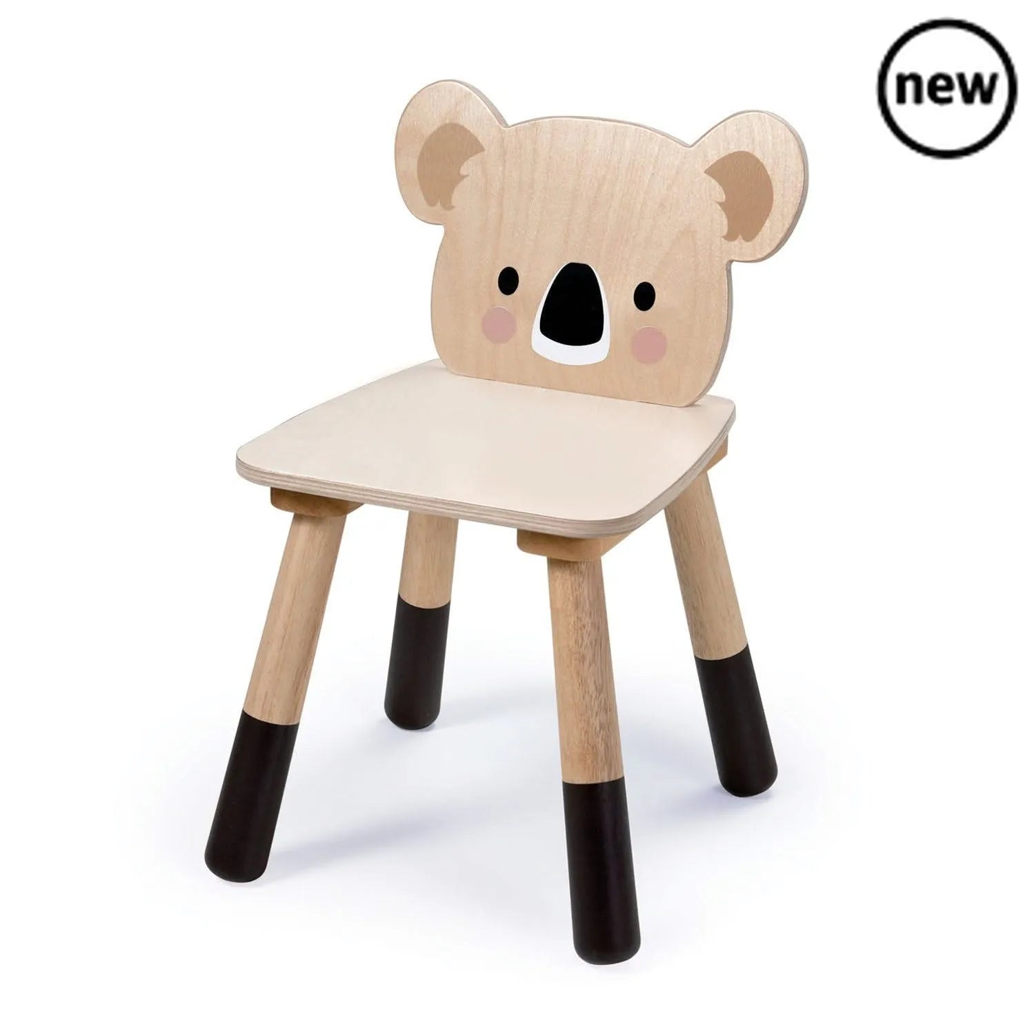 Tenderleaf Toys Wooden Forest Koala Chair-Tenderleaf Toys Wooden Forest Koala Chair