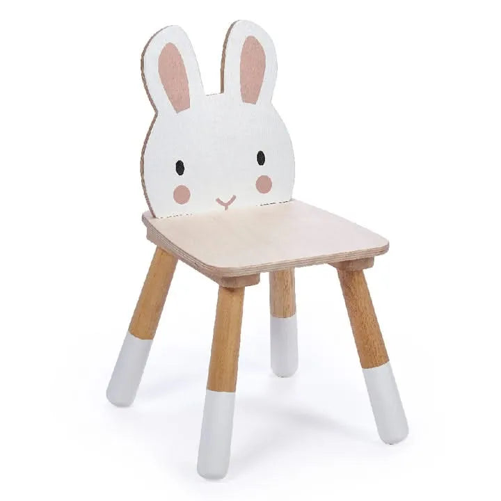 Tenderleaf Toys Wooden Forest Rabbit Chair-Tenderleaf Toys Wooden Forest Rabbit Chair