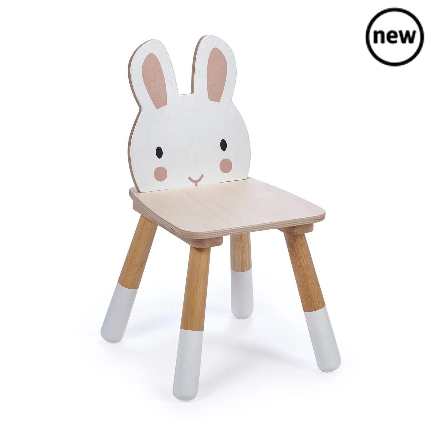 Tenderleaf Toys Wooden Forest Rabbit Chair-Tenderleaf Toys Wooden Forest Rabbit Chair