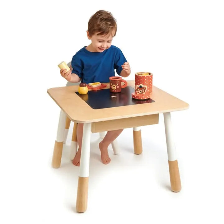 Tenderleaf Toys Forest Table And Chairs-Tenderleaf Toys Forest Table And Chairs