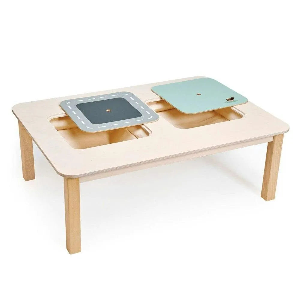 Tenderleaf Toys Wooden Large Play Table-Tenderleaf Toys Wooden Large Play Table