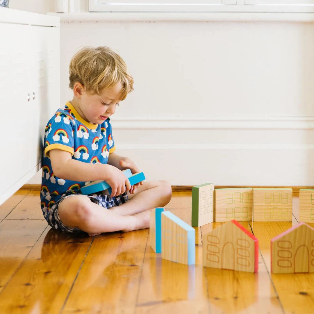 The Freckled Frog Colourful Houses-The Freckled Frog Colourful Houses