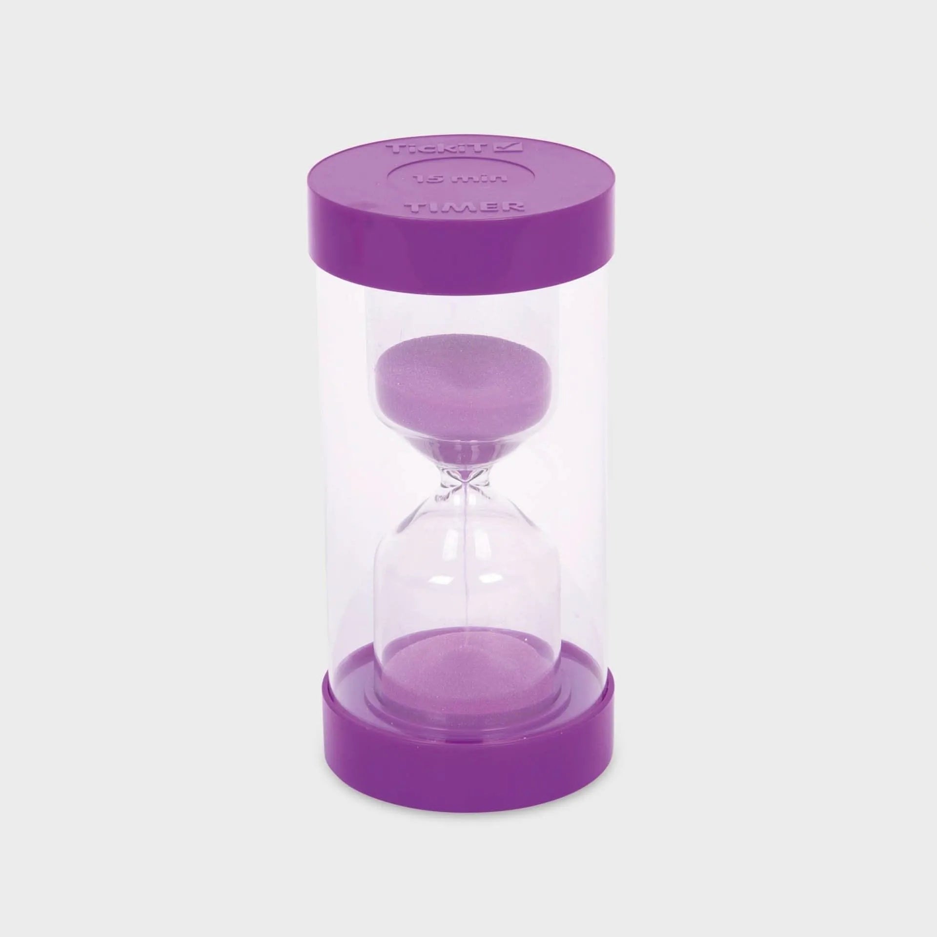 TickiT Colour Bright Sand Timer 15 Minute-TickiT Colour Bright Sand Timer 15 Minute
