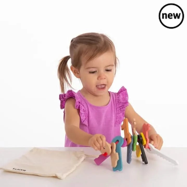 TickiT Rainbow Keys Pack of 11-TickiT Rainbow Keys Pack of 11