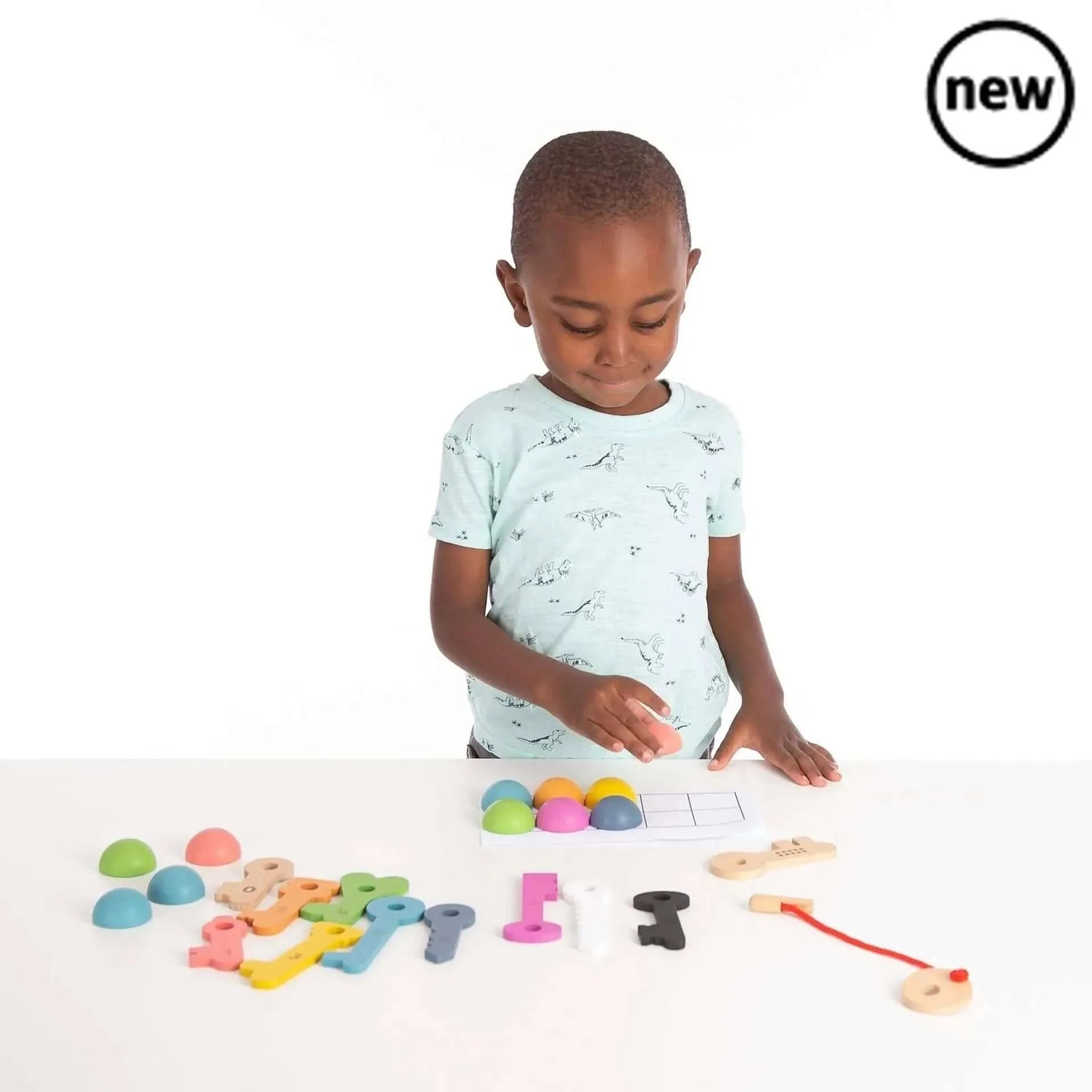 TickiT Rainbow Keys Pack of 11-TickiT Rainbow Keys Pack of 11