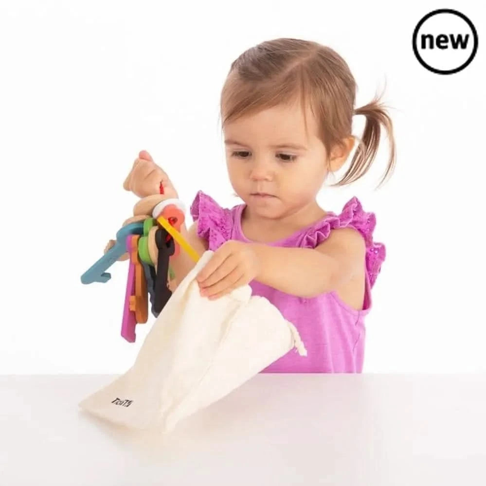 TickiT Rainbow Keys Pack of 11-TickiT Rainbow Keys Pack of 11