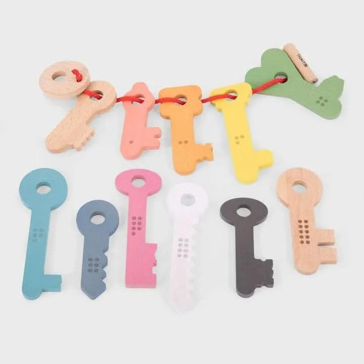TickiT Rainbow Keys Pack of 11-TickiT Rainbow Keys Pack of 11