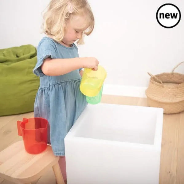 Tickit Translucent Colour Nesting Jugs-Tickit Translucent Colour Nesting Jugs