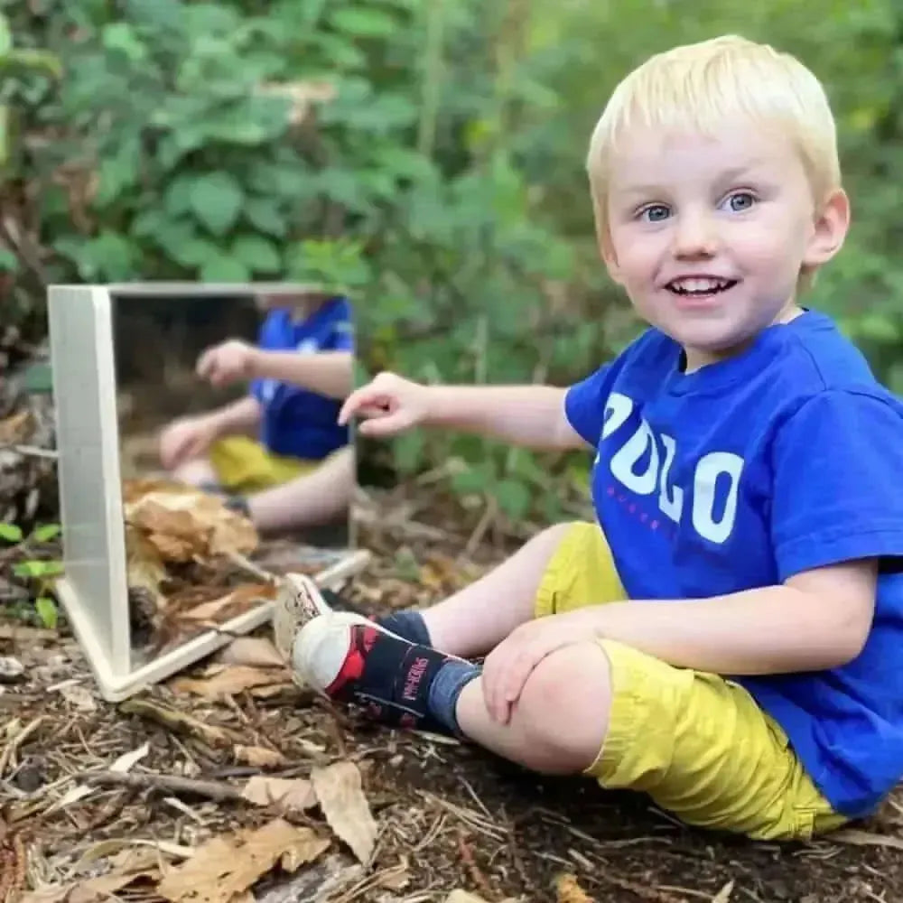 TickiT Wooden 4-Way Mirror-TickiT Wooden 4-Way Mirror