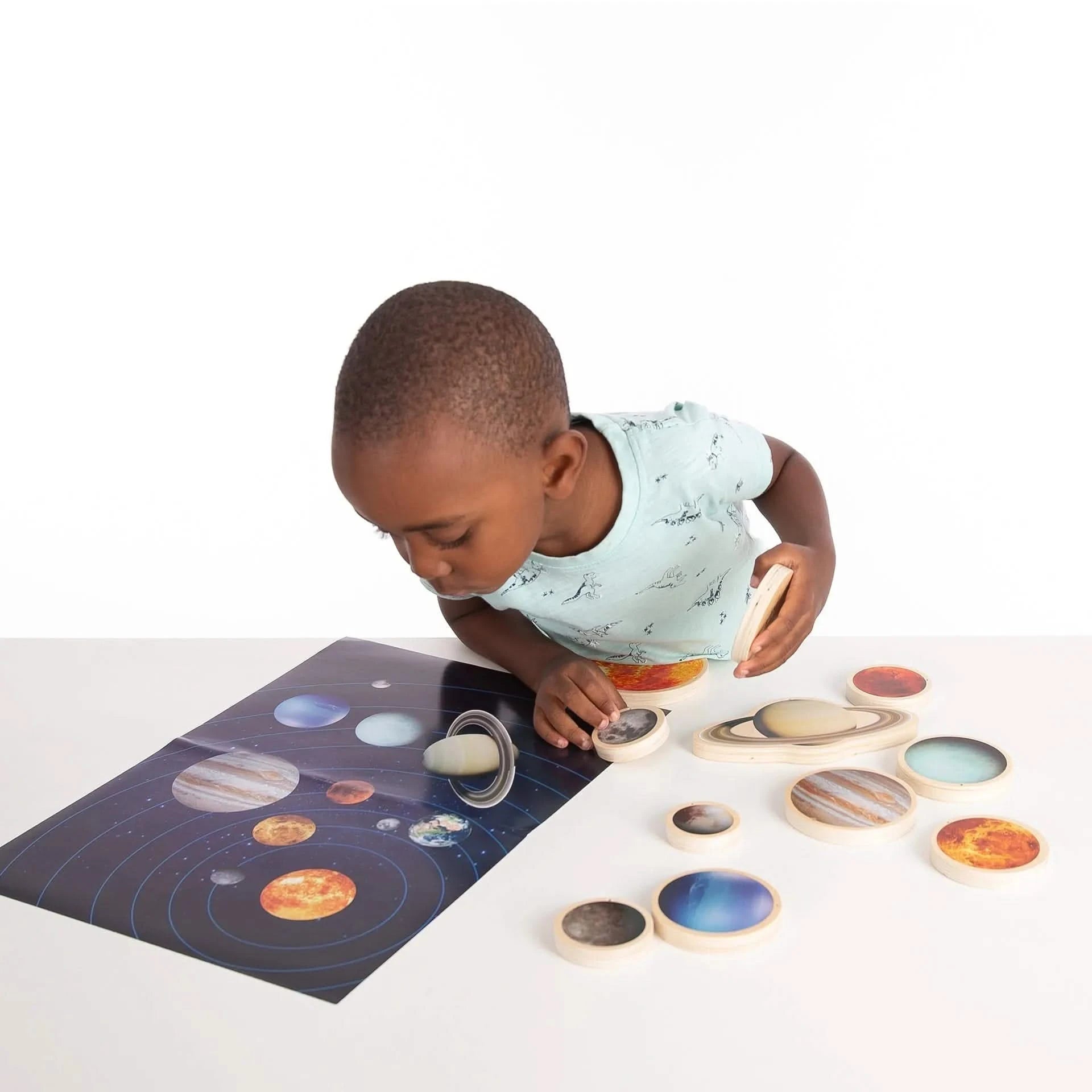 TickiT Wooden Solar System Discs-TickiT Wooden Solar System Discs