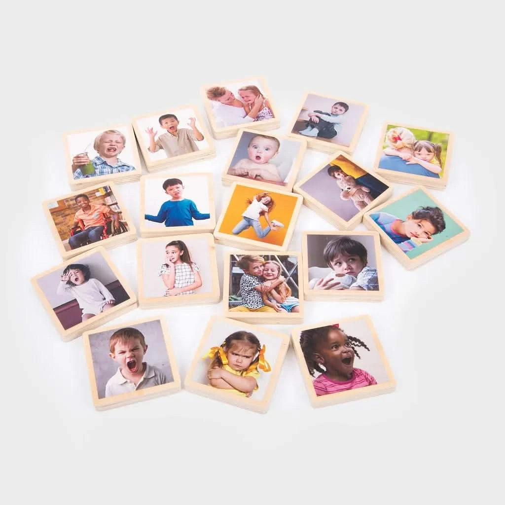 TickiT® My Emotions Wooden Tiles-TickiT® My Emotions Wooden Tiles