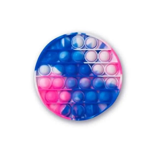Tie Dye Push Fidget Popper Toy-Tie Dye Push Fidget Popper Toy