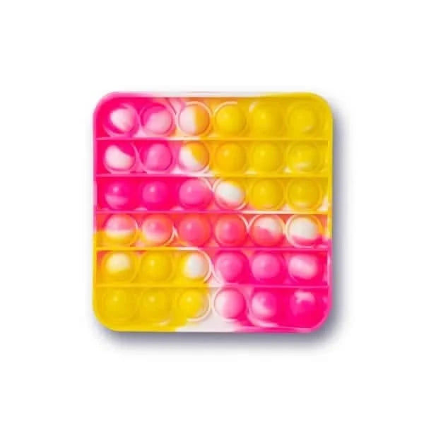 Tie Dye Push Fidget Popper Toy-Tie Dye Push Fidget Popper Toy