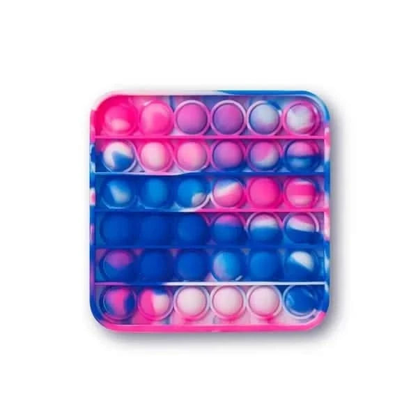 Tie Dye Push Fidget Popper Toy-Tie Dye Push Fidget Popper Toy