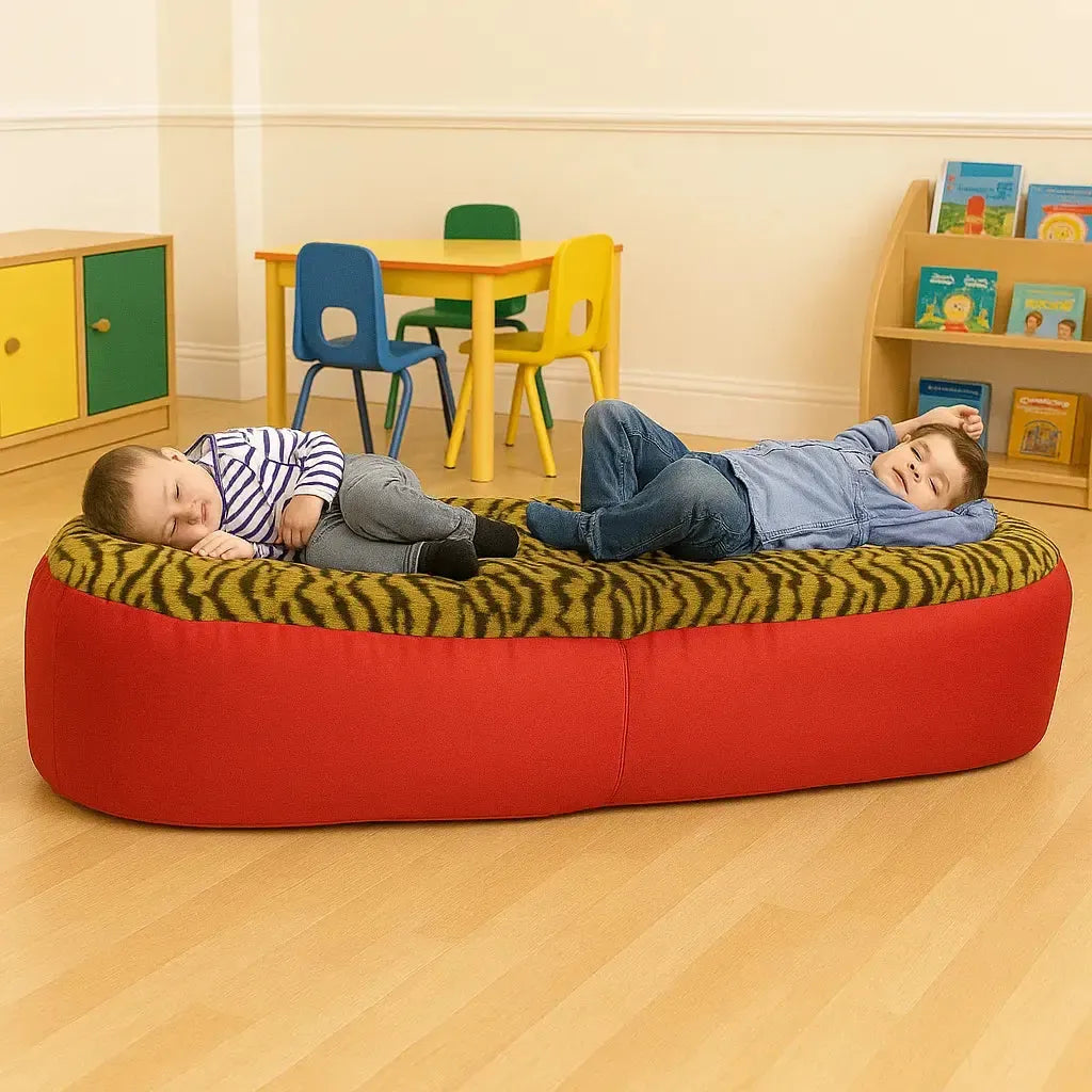 Tiger Cushion Bean Bag-Tiger Cushion Bean Bag