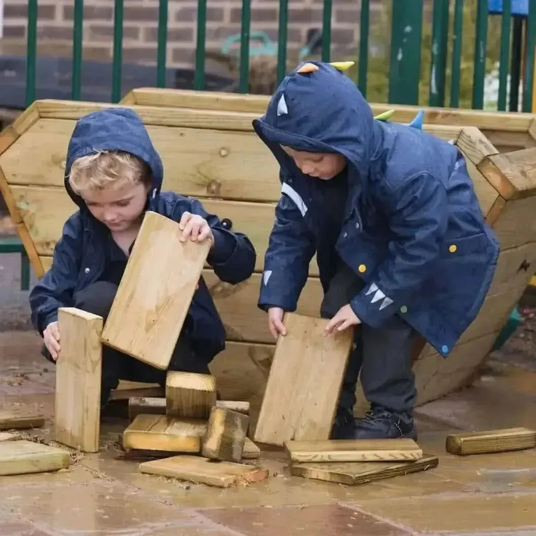 Timber Skip with Cover-Timber Skip with Cover