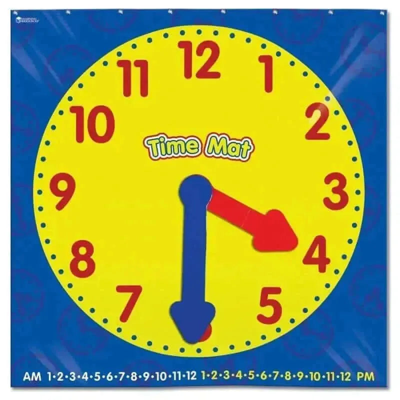 Time activity mat-Time activity mat