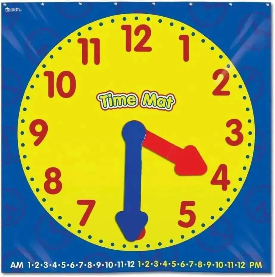 Time activity mat-Time activity mat