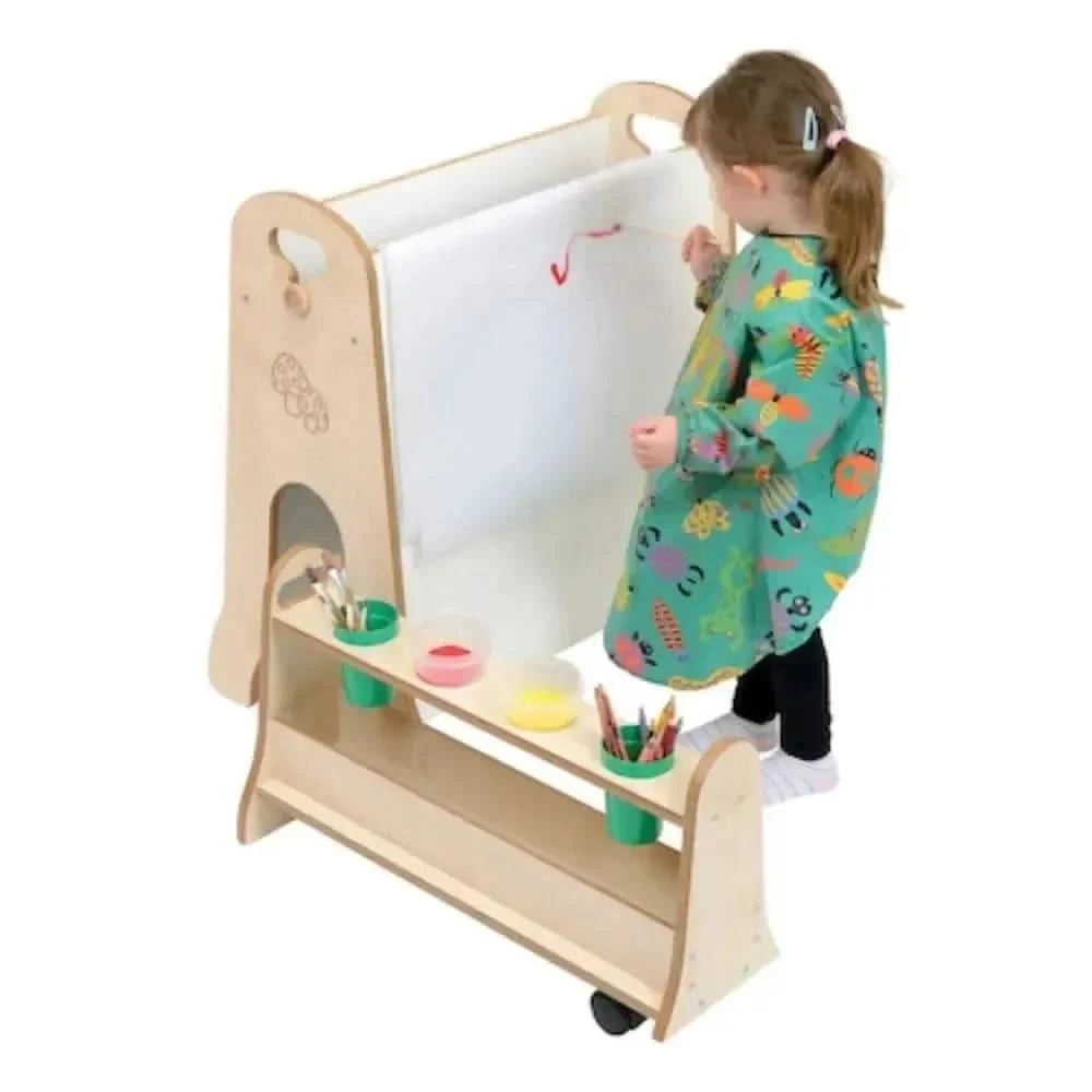 Toddler Easel with Storage-Toddler Easel with Storage