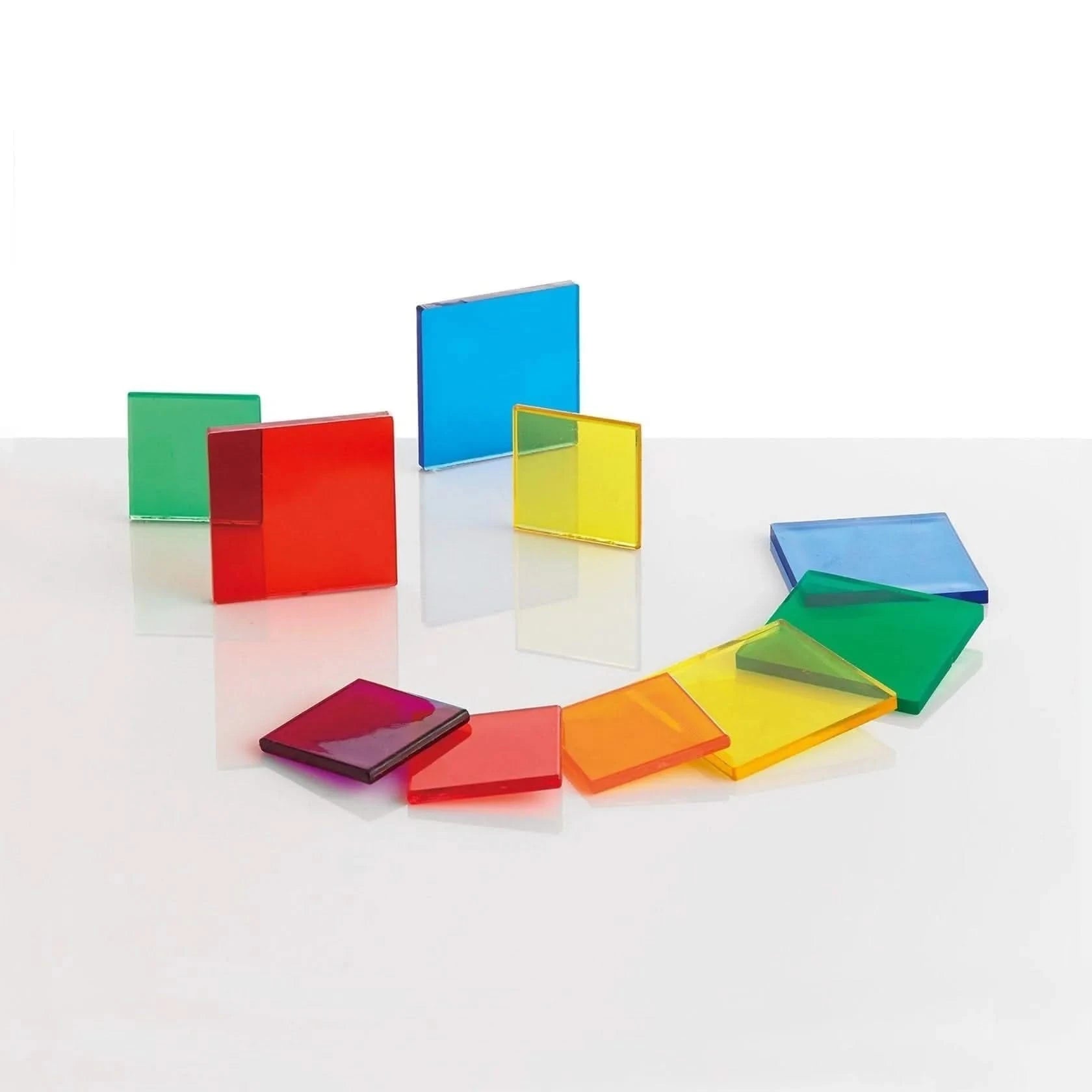 Translucent Colour Squares - Pk300-Translucent Colour Squares - Pk300