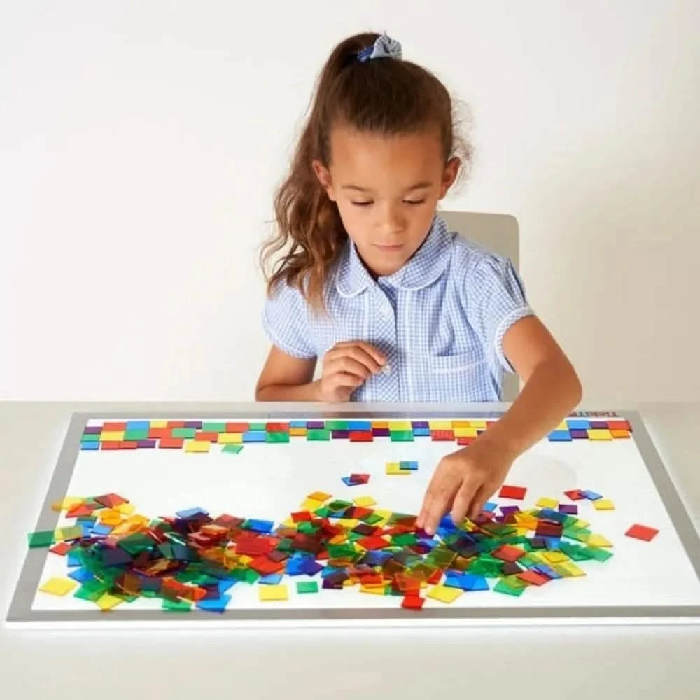 Translucent Colour Squares - Pk300-Translucent Colour Squares - Pk300