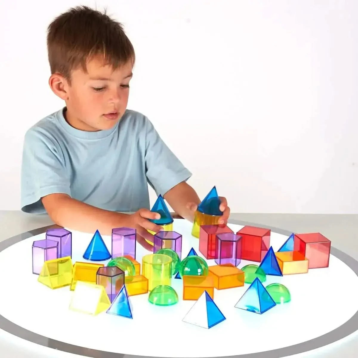 Translucent Geometric Shapes-Translucent Geometric Shapes