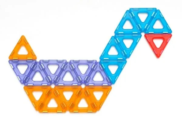 Translucent Magnetic Polydron Set-Translucent Magnetic Polydron Set