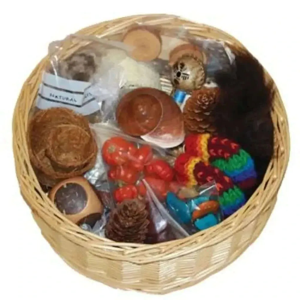 Treasure Basket Natural-Treasure Basket Natural