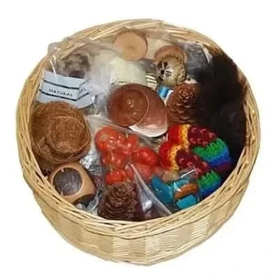 Treasure Basket Natural-Treasure Basket Natural