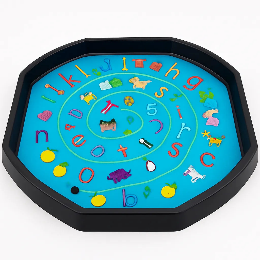 Tuff Tray Insert Alphabet Sorting Mat-Tuff Tray Insert Alphabet Sorting Mat