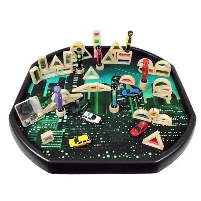Tuff Tray Insert City Scape-Tuff Tray Insert City Scape