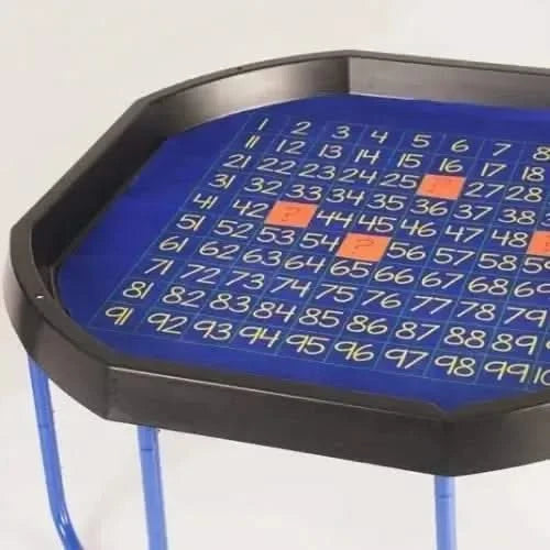 Tuff Tray Insert Double Sided Exploring Games & 1 - 100-Tuff Tray Insert Double Sided Exploring Games & 1 - 100