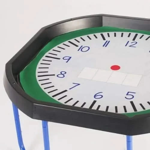 Tuff Tray Insert Double Sided Exploring Time and Shape-Tuff Tray Insert Double Sided Exploring Time and Shape