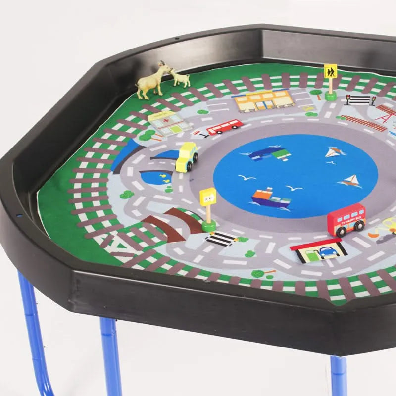 Tuff Tray Insert Double Sided Play Mat Insert: Exploring Through Play-Tuff Tray Insert Double Sided Play Mat Insert: Exploring Through Play