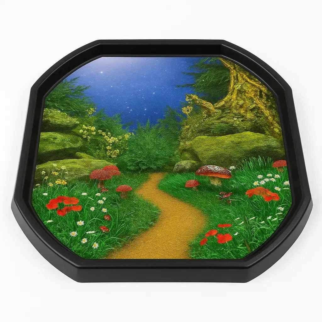 Tuff Tray Insert Fairy Tale Mat-Tuff Tray Insert Fairy Tale Mat