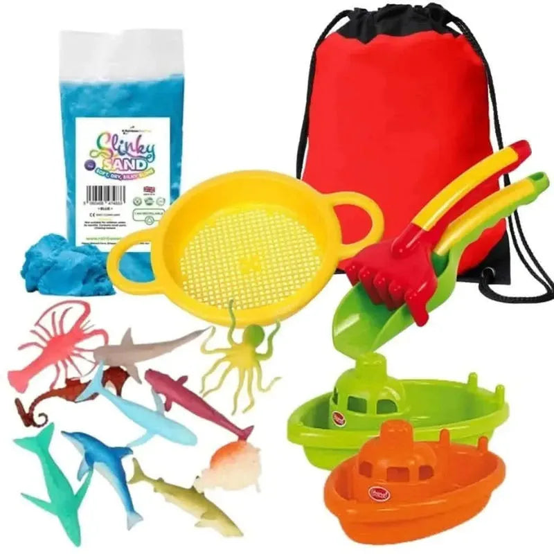 Tuff Tray Play Ideas Kit -Sand and Water-Tuff Tray Play Ideas Kit -Sand and Water