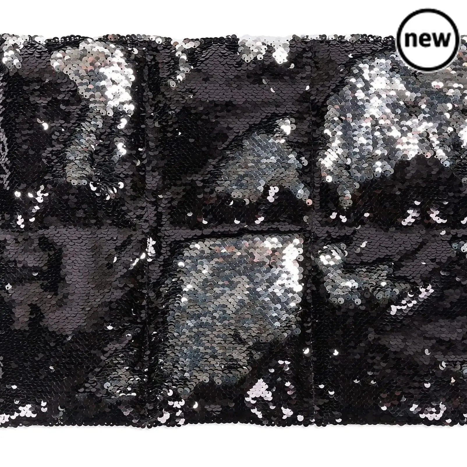 Two-Tone Sequin Weighted Lap Pillow-Two-Tone Sequin Weighted Lap Pillow